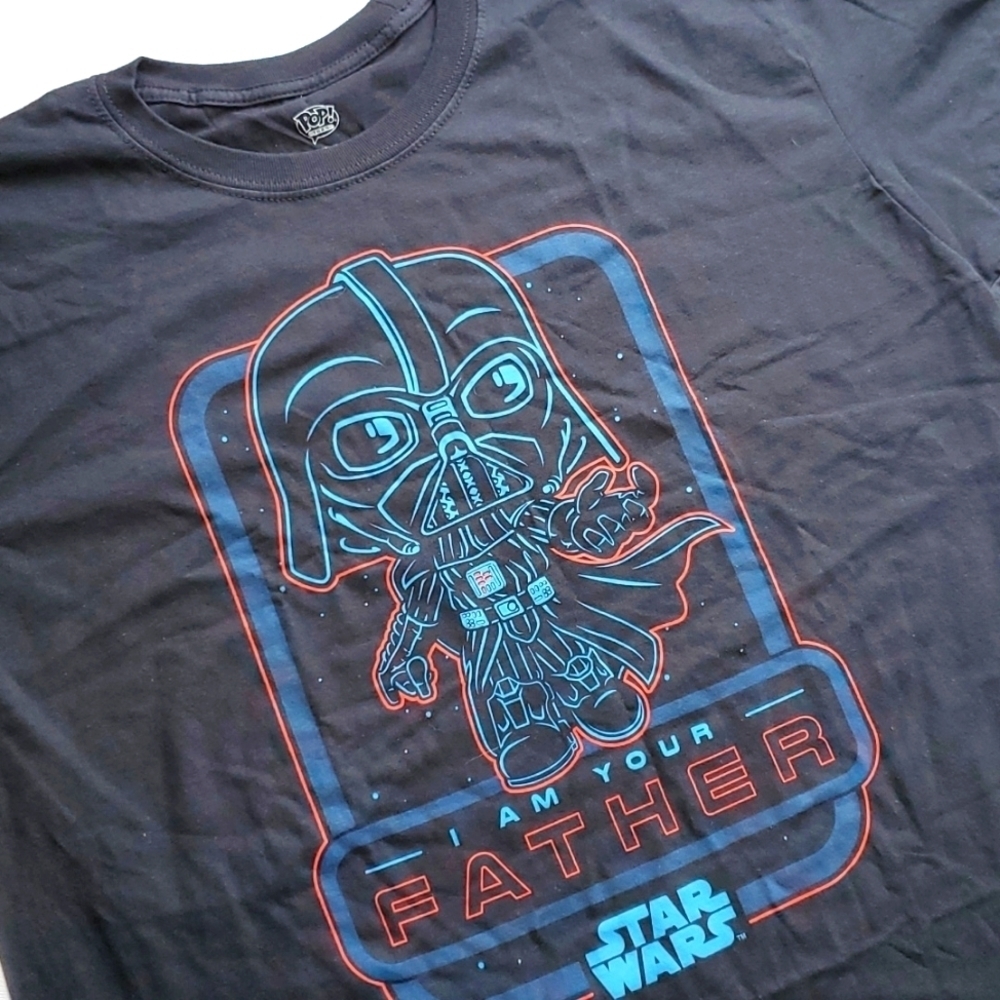 Pop Tees Stars Wars Darth Vader I am Your Father Tee XL NWOT